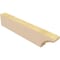 Ekena Millwork 2in. W x 4in. H x 20in. L Rivera Woodgrain TimberThane Rafter Tail, Primed Tan RFTUR02X04X20RIVRCPR - alternate 2